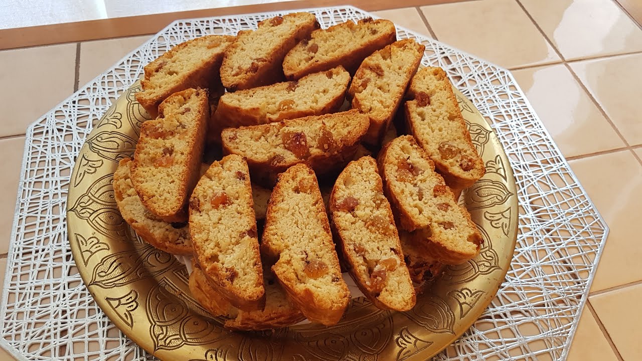 Croquet Aux Raisins Secs🌹كروكي بالزبيب روعة و بنة 🌹