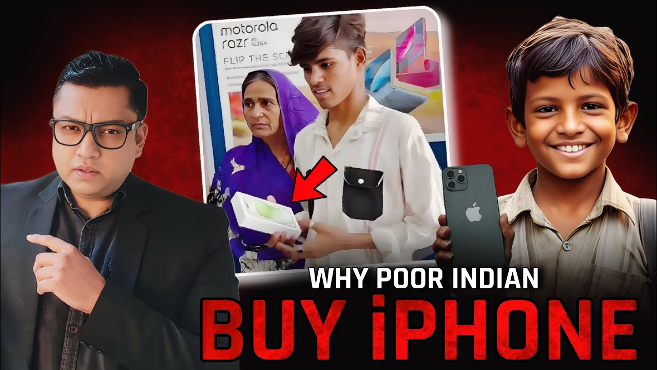 Why millions of poor Indians are buying iPhones ? the Luxury TRAP