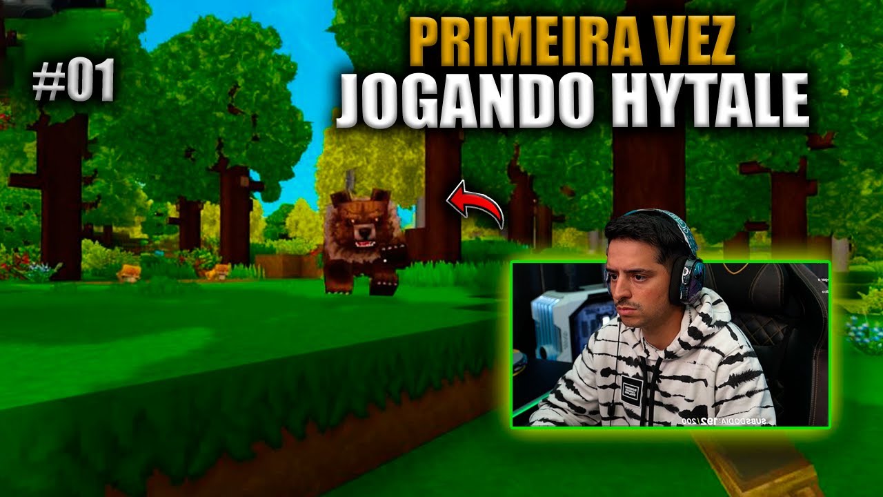 PRIMEIRA VEZ JOGANDO HYTALE! EP 01