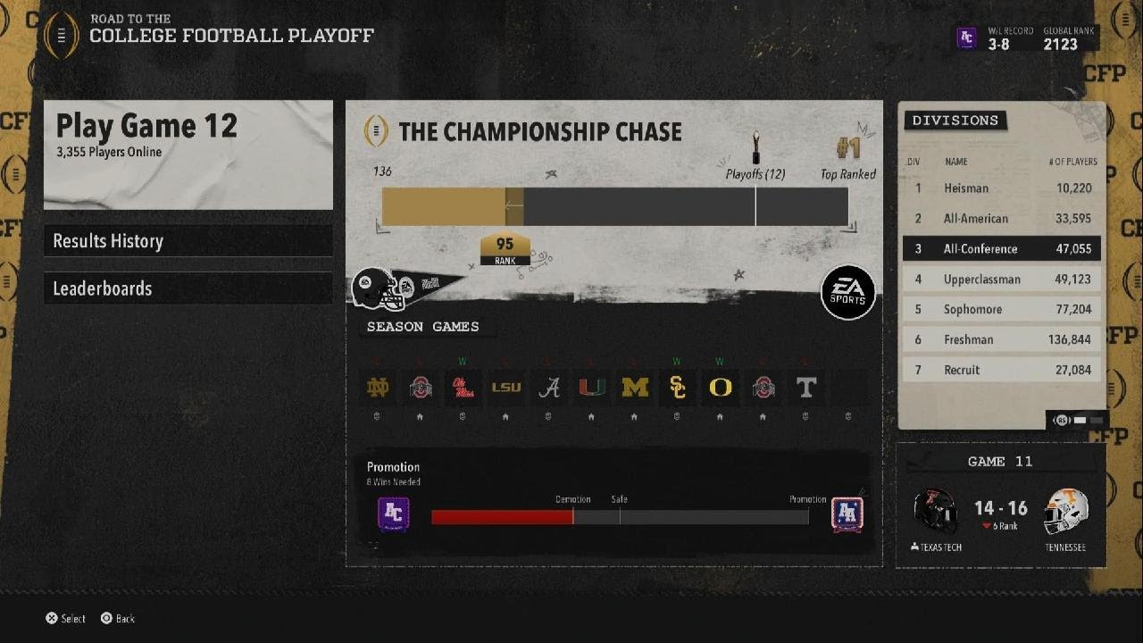 EA SPORTS College Football 26 Two Times