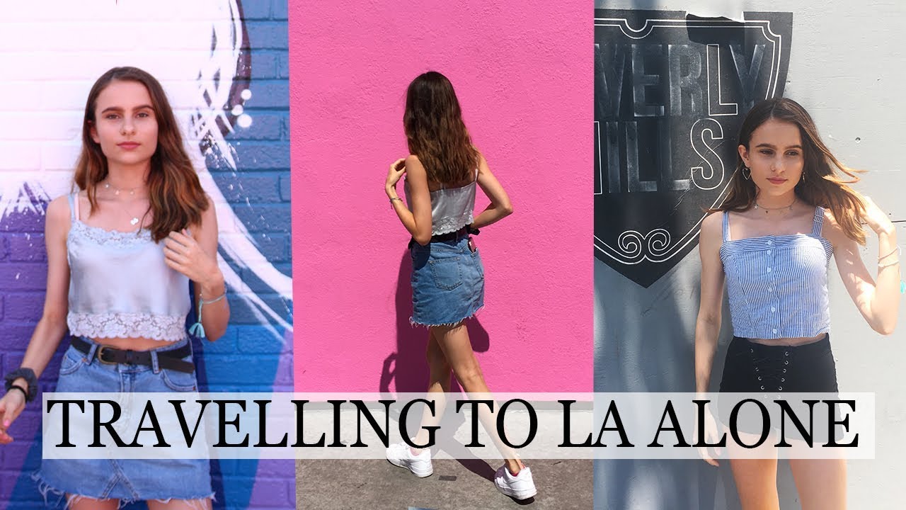TRAVELLING TO LA ALONE AT 16!! LA DIARIES / Lovevie