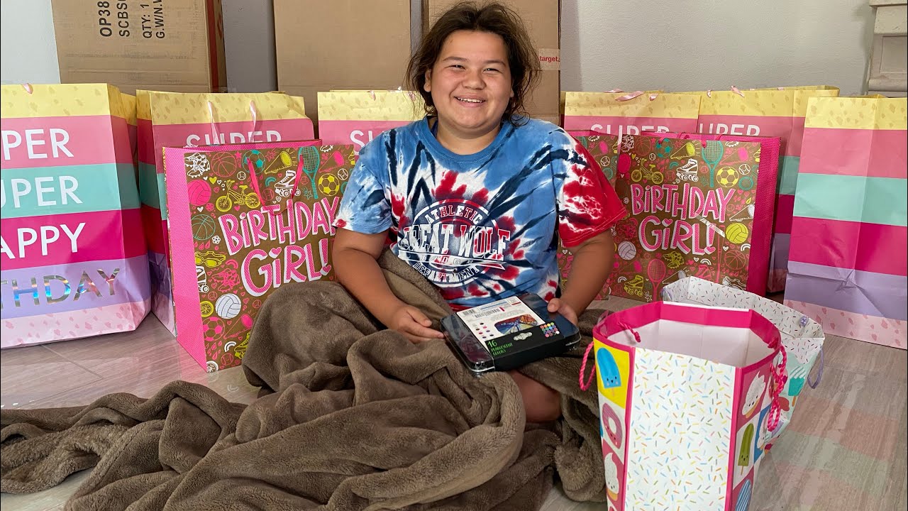 Izzy’s 12th Birthday! - Opening Presents!!!