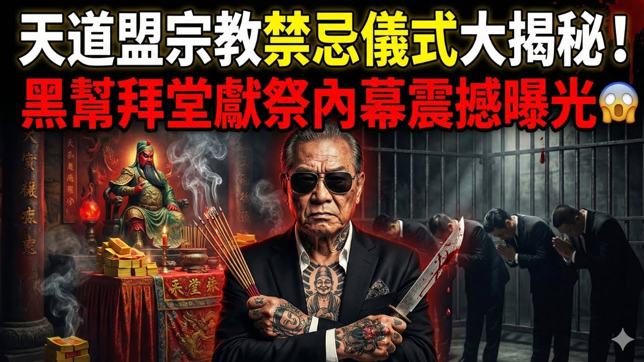 天道盟的神秘宗教根源與幫派儀式大揭秘！黑道內幕震撼曝光