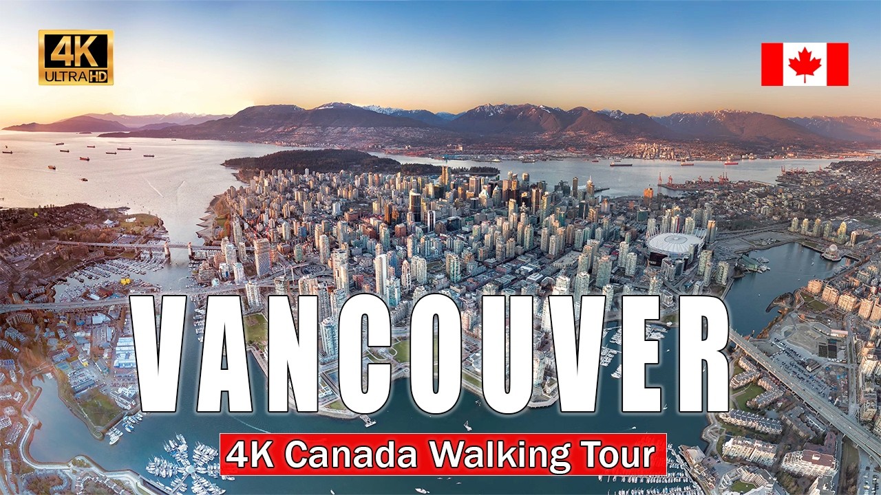 Vancouver After Dark 🌆 4k | The Most Beautiful City in Canada🇨🇦?