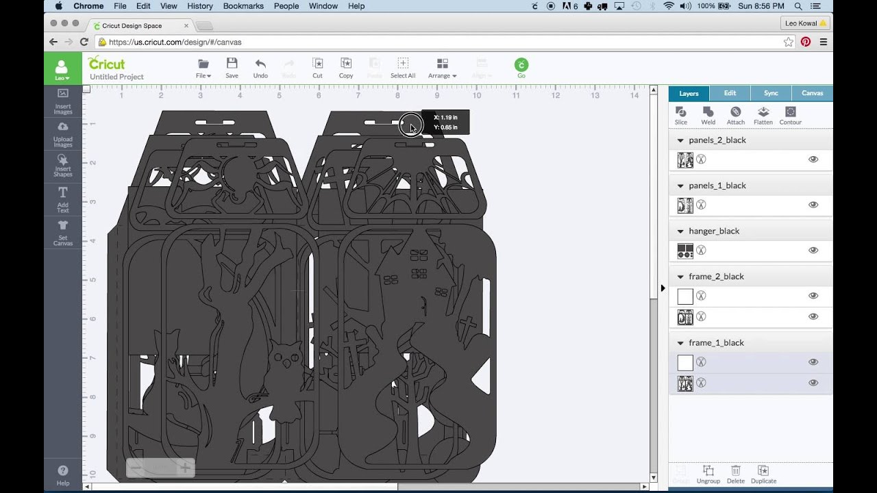 Resizing Projects From 3DSVG.com in Cricut Design Space