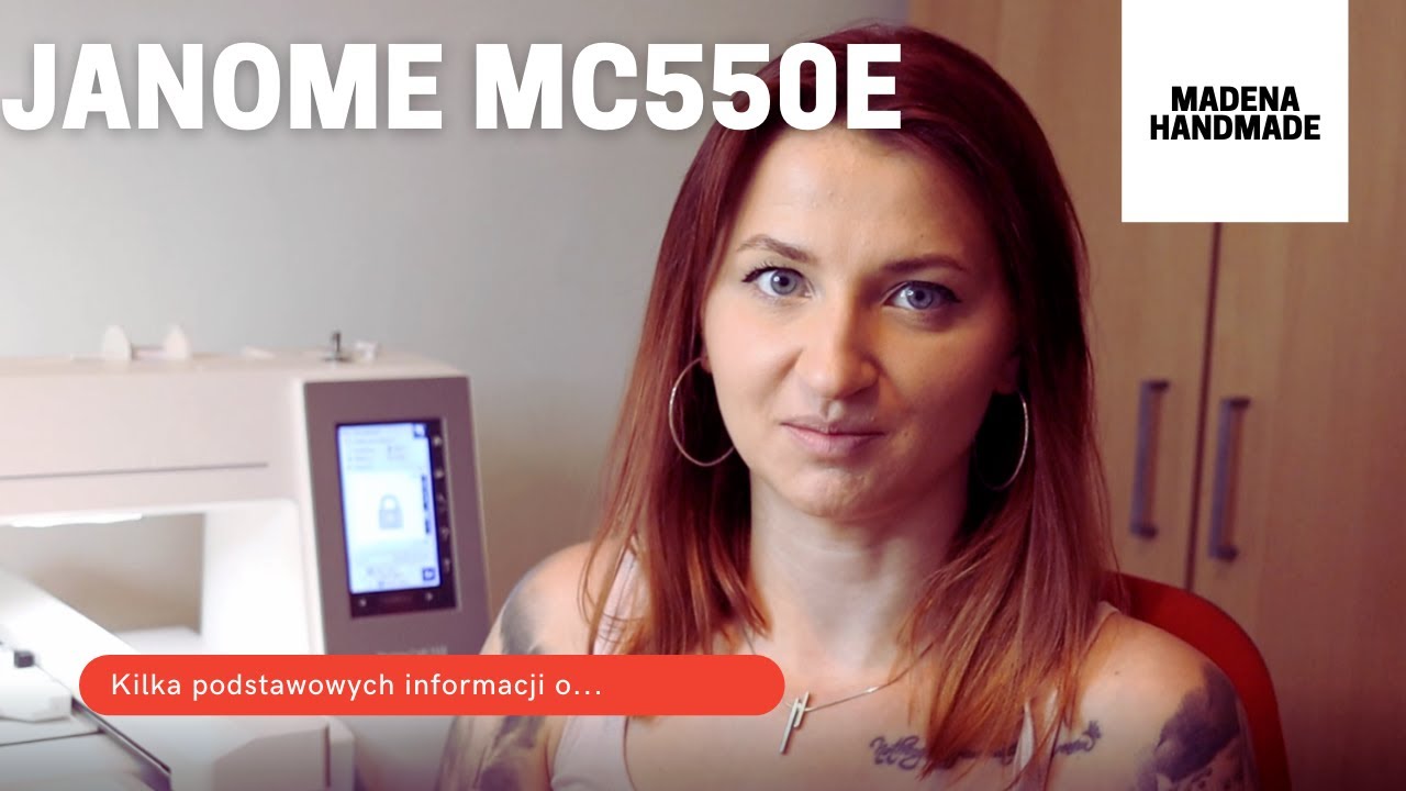 Janome MC550E - kilka sł&oacute;w o hafciarce nieidealnej