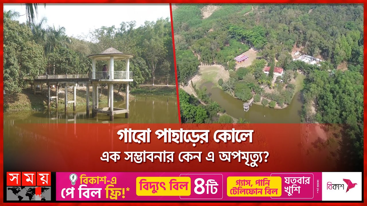ধীরে ধীরে ধুঁকে মরছে জামালপুরের লাউচাপড়া পর্যটনকেন্দ্র | Jamalpur | Tourist Place | Somoy TV