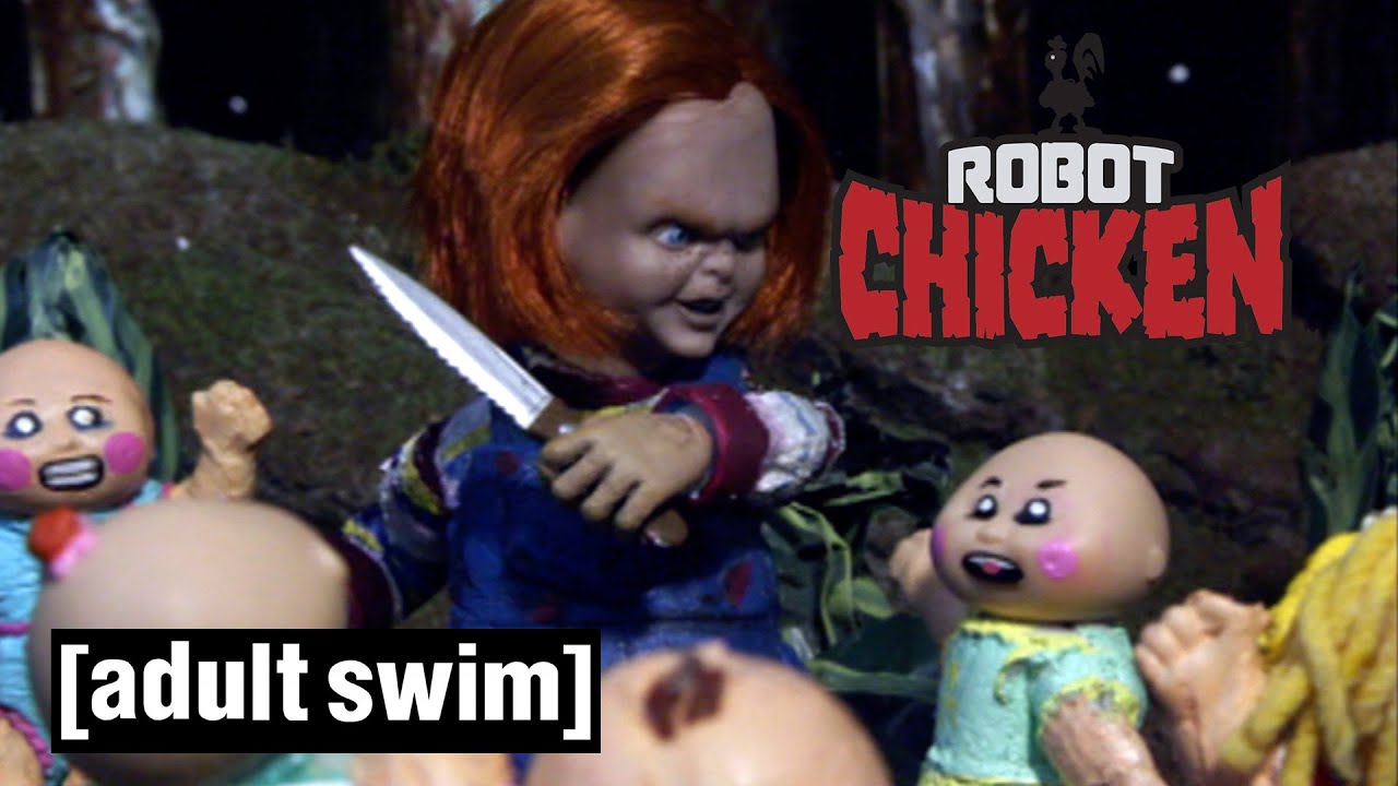 Robot Chicken | Chucky's Lamest Death | Adult Swim UK 🇬🇧