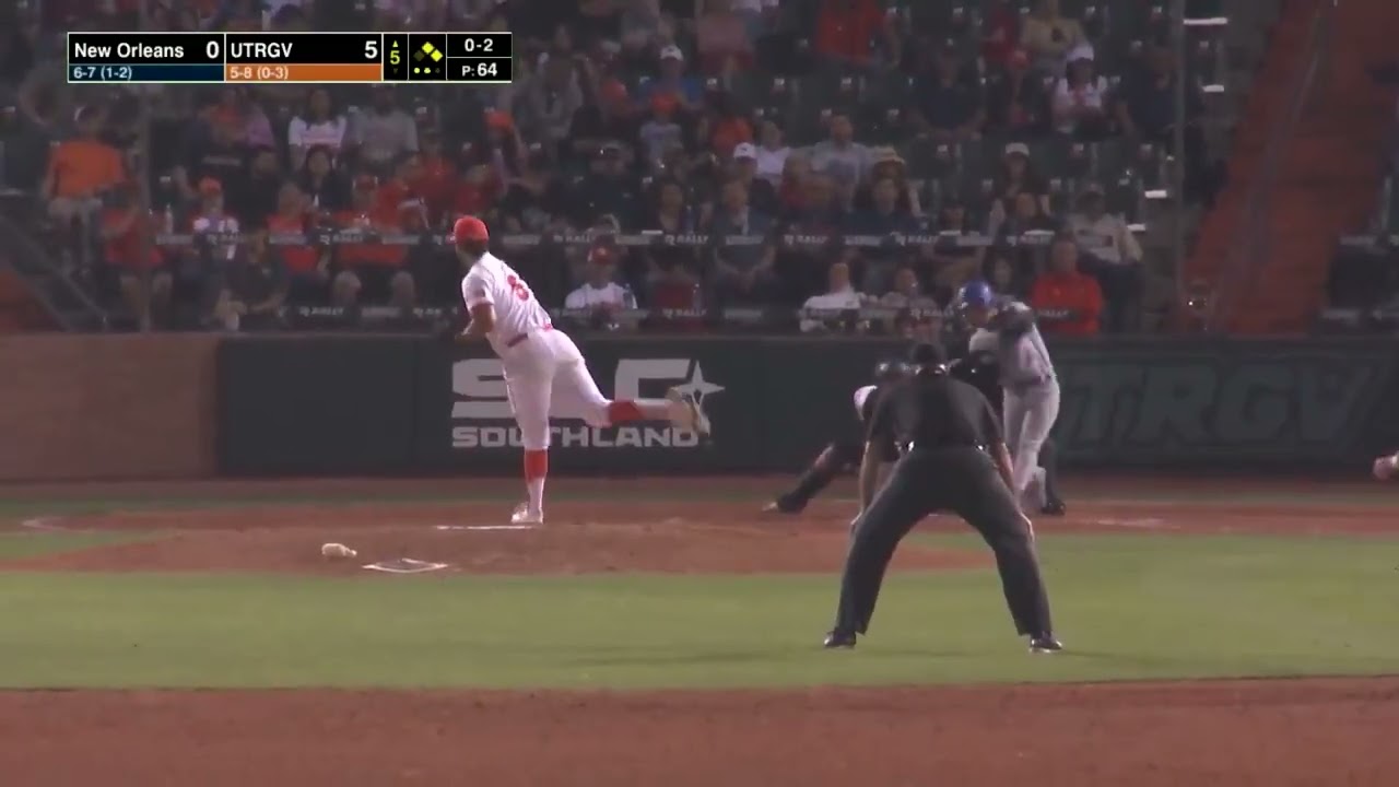 Lopez Dominates to Propel UTRGV Baseball Past New Orleans