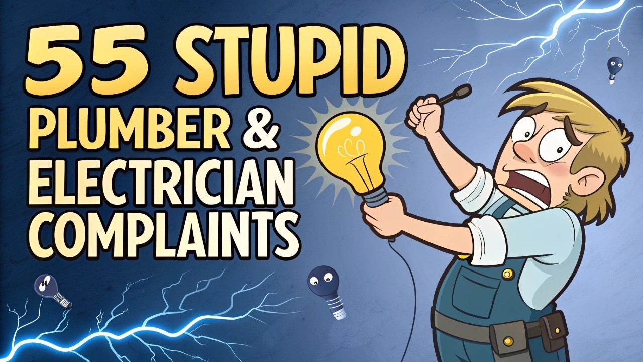 55 Ridiculous Plumber & Electrician Complaints