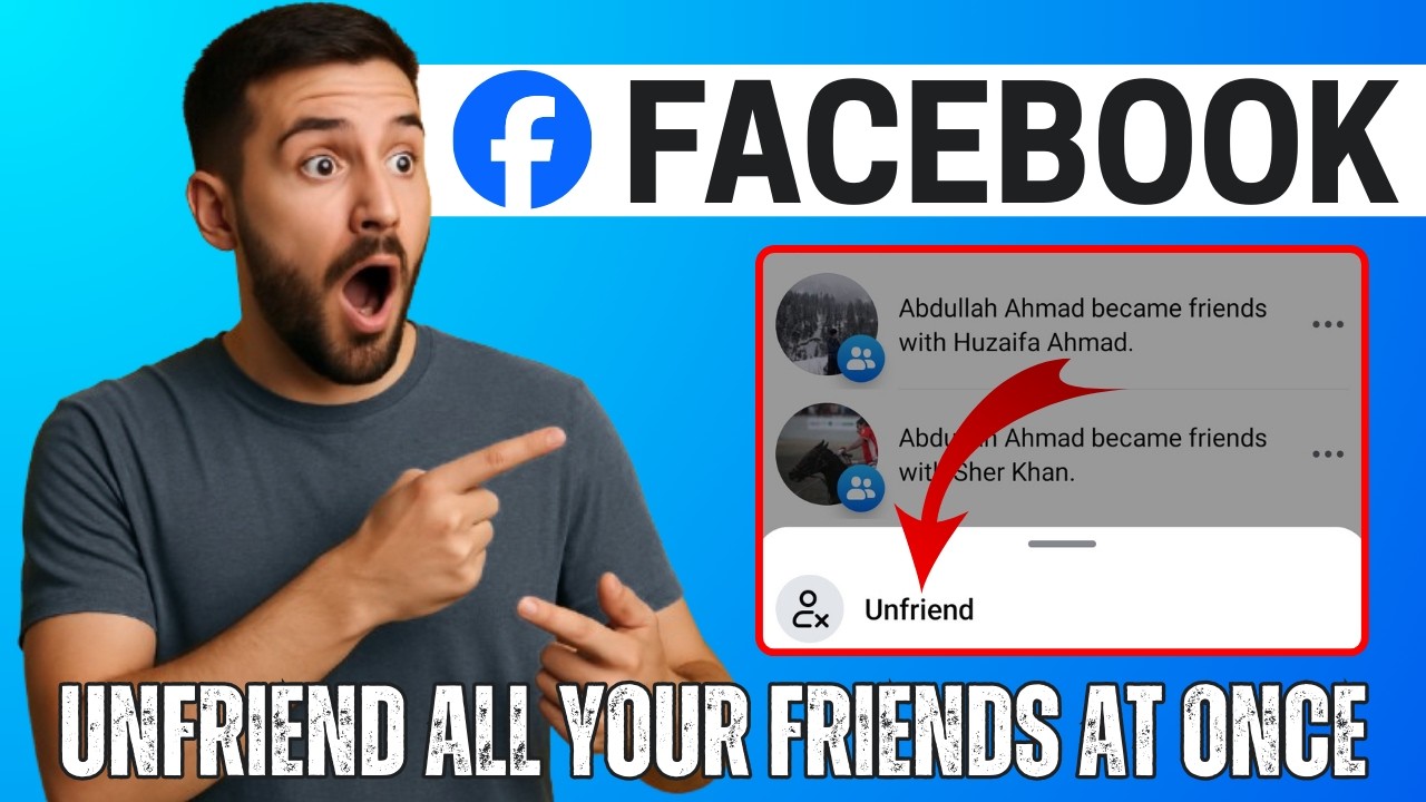 How to Unfriend All Your Friends on Facebook at Once (2026) | Remove all Facebook Friends