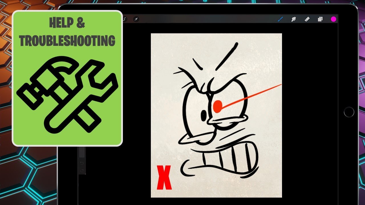 Procreate gestures settings