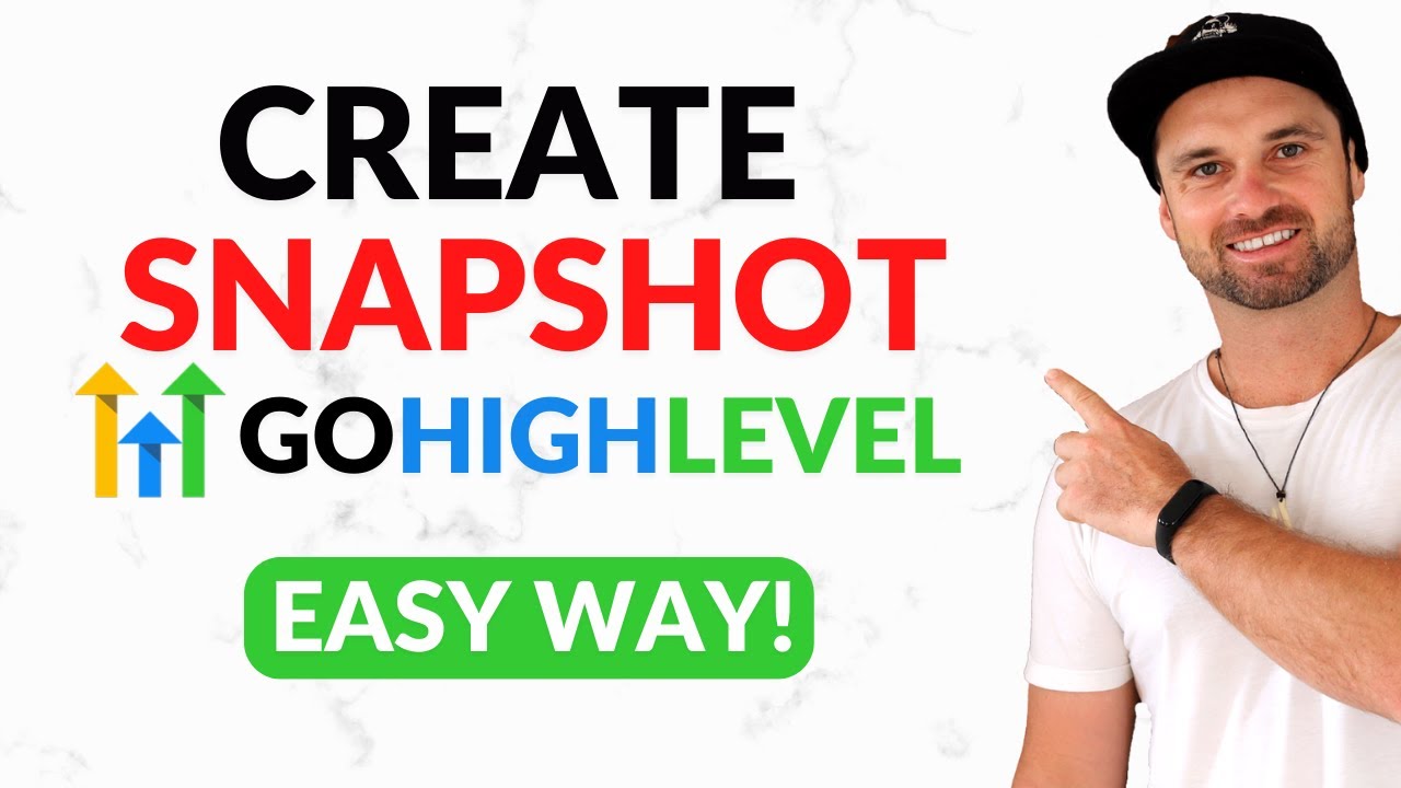 How to Create a Snapshot in GoHighLevel ❇️  The Simple Way!