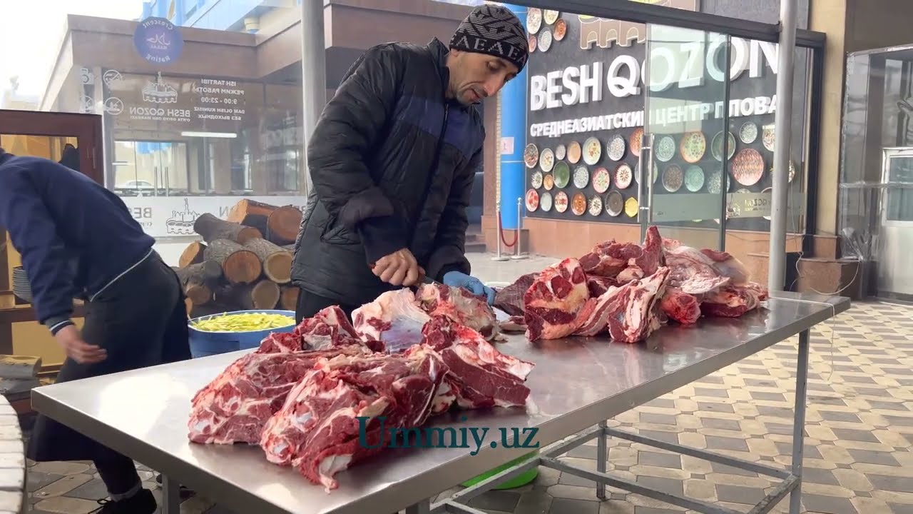 BIG PILAF 4K | Popular Street Food In UZBEKISTAN | PILAF CENTRE | THE LARGEST PILAF IN THE WORLD