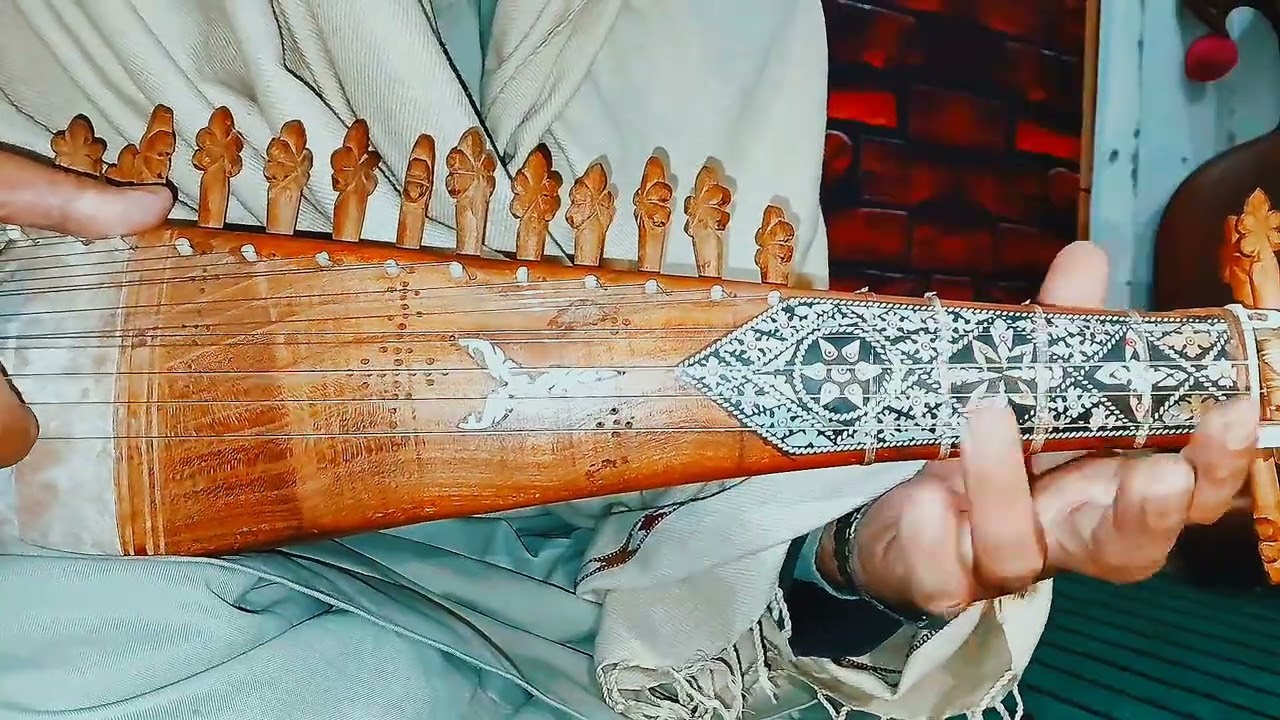 Rabab tuning and pas pa gudhar walarhi juni pushto song learning slow motion tranding song
