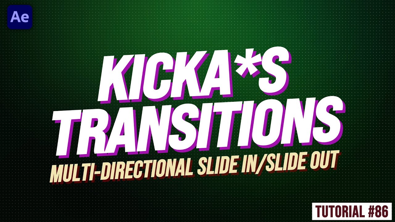 Create Multiple Shape Layer TRANSITIONS on One Layer in After Effects | Adobe Tutorial