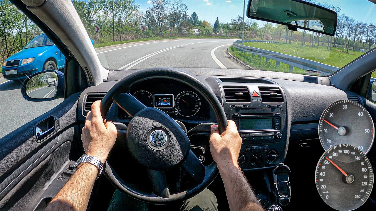 2005 Volkswagen Golf MK5 (1.9 TDI 105 HP) | 0-100 | POV Test Drive #770 Joe Black