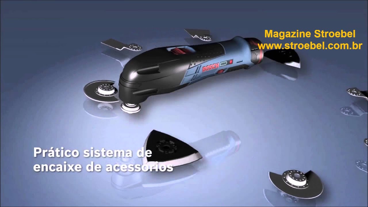 Ferramenta Multicortadora Sem Fio Bosch GOP10,8 V-Li Professional (Multiferramenta)