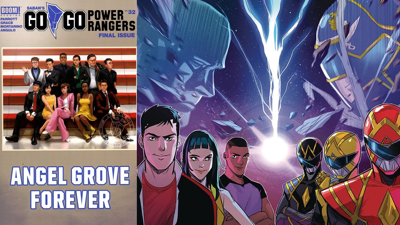 Go Go Power Rangers BOOM! Studios, комикс №32, финальный выпуск