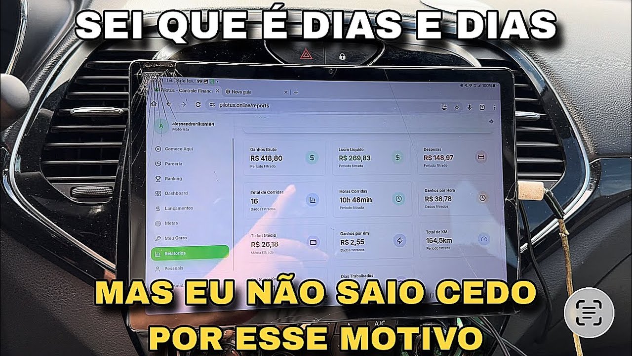 🔵POR ESSE MOTIVO EU NÃO TRABALHO DE MANHÃ #uber #99pop 