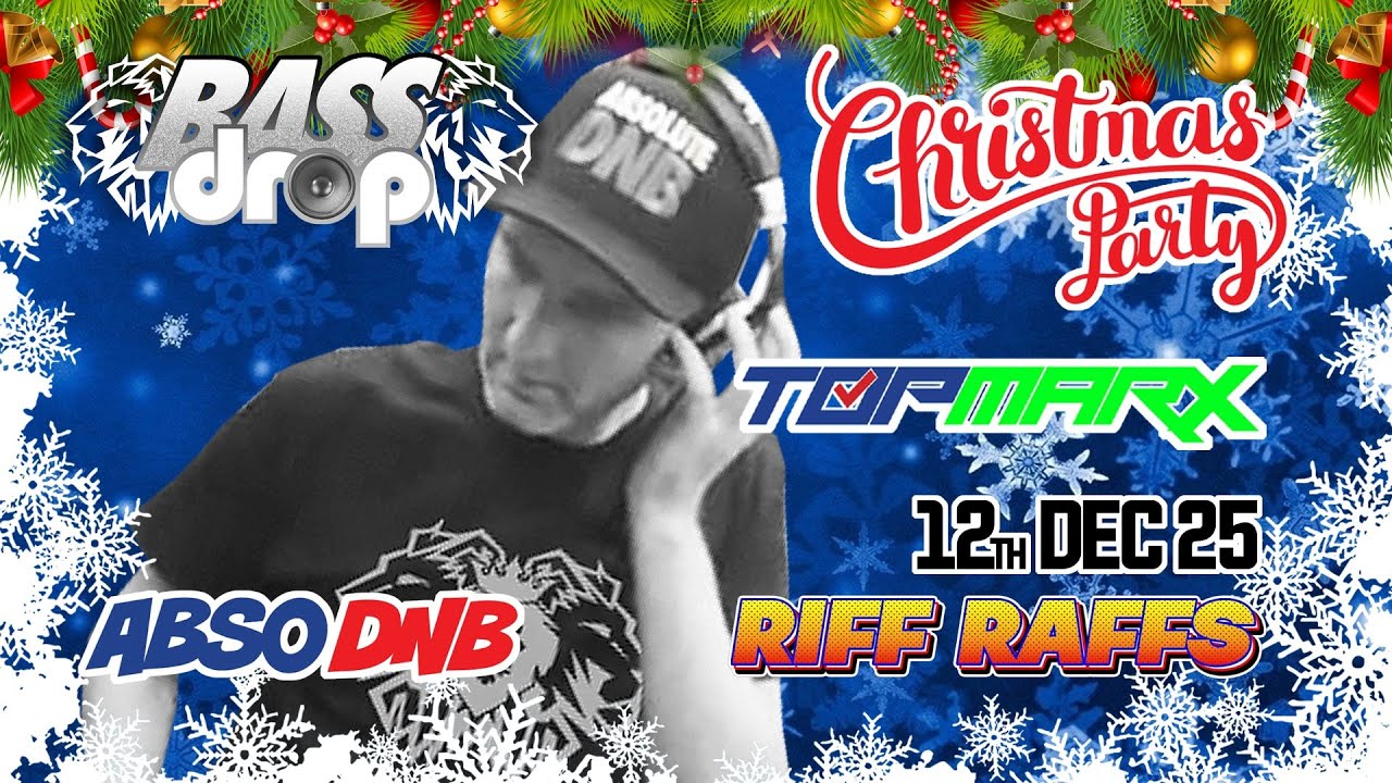 Topmarx (Set 3) Bassdrop 12th DEC 2025 @ Riff Raffs, Croydon