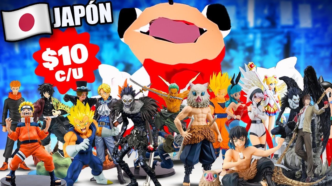 Encontré la tienda con figuras de anime mas BARATAS de Japon