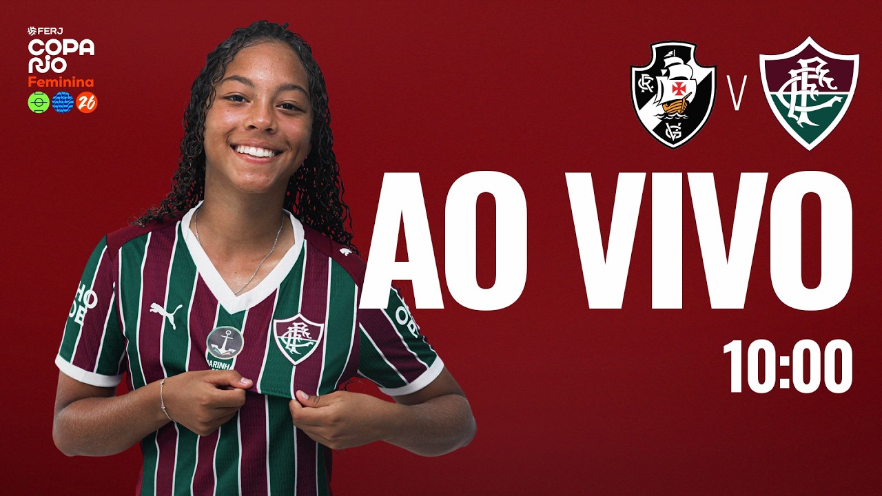 AO VIVO COM IMAGENS | VASCO X FLUMINENSE | COPA RIO FEMININA SUB-20 | 2ª RODADA