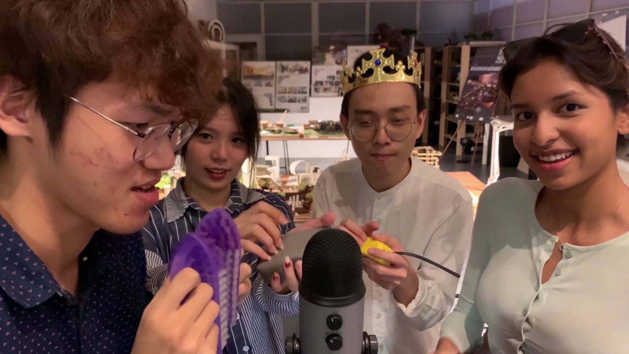 ASMR IN SCH WITH FRIENDS