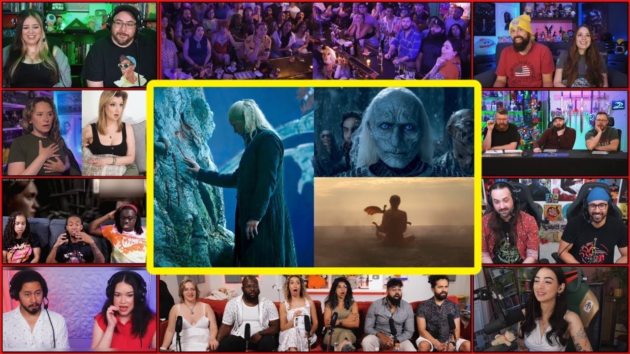 YouTubers React To Daemon’s Future Vision | House Of The Dragon S2 Ep 8 Vision Reaction Compilation