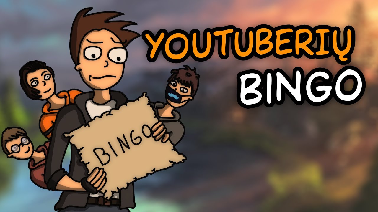 MINECRAFT KURIAME VYKSTA YOUTUBERIŲ BINGO!