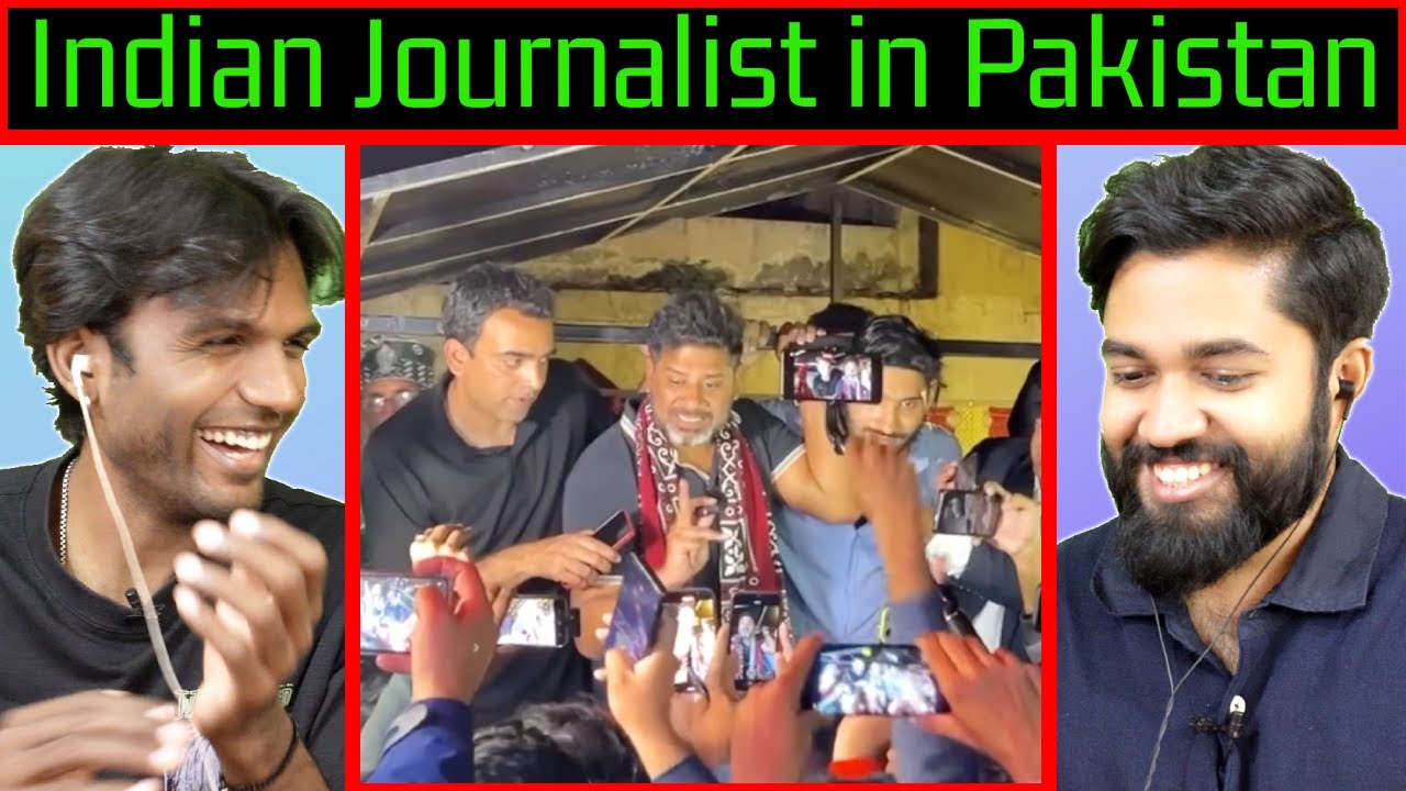 Huge Welcome for Indian Journalist in Pakistan