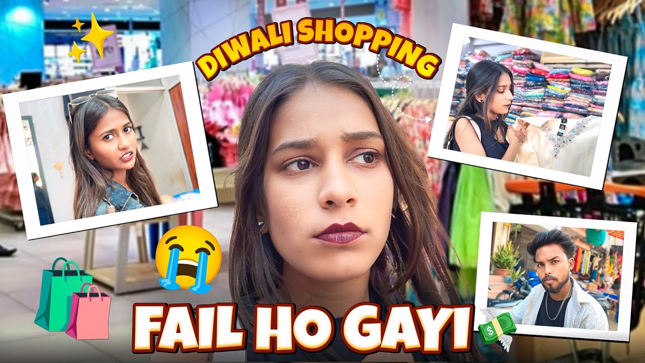 Diwali shopping gone wrong 😭💔 || Tannu vlog || #trending #vlog #familyvlog 