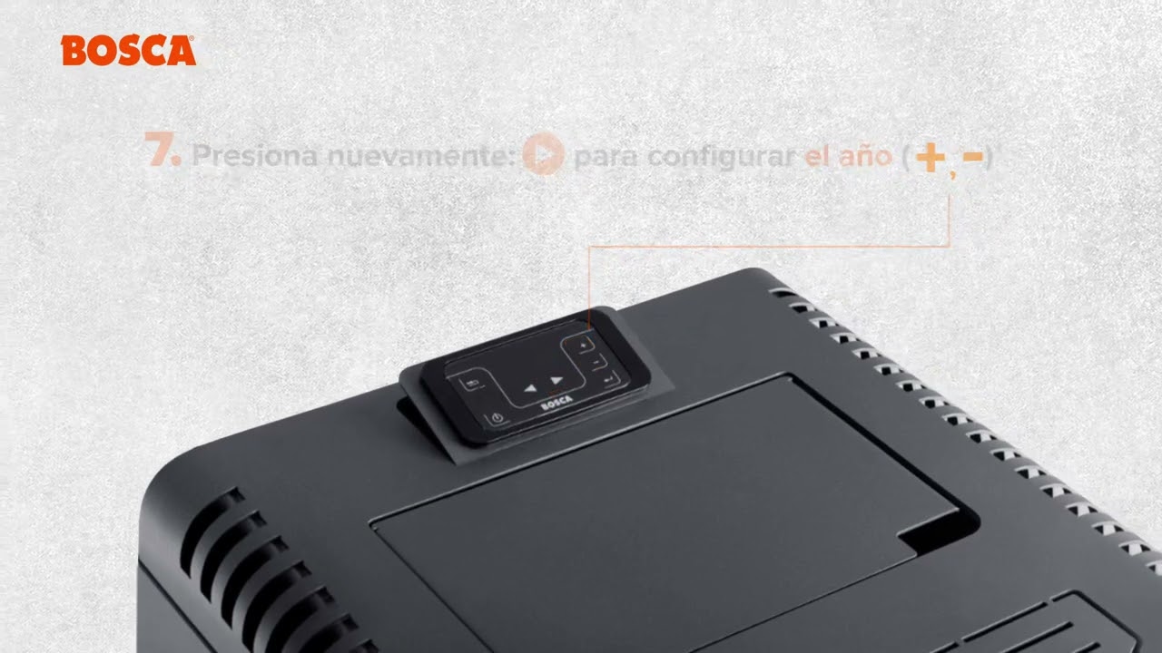 ¿Cómo configurar el panel de la estufa a pellet Bosca?