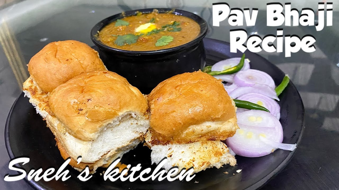 PAV BHAJI RECIPE ❤ #Snehskitchen #trending #recipe #kitchen #youtubeshorts #youtube 