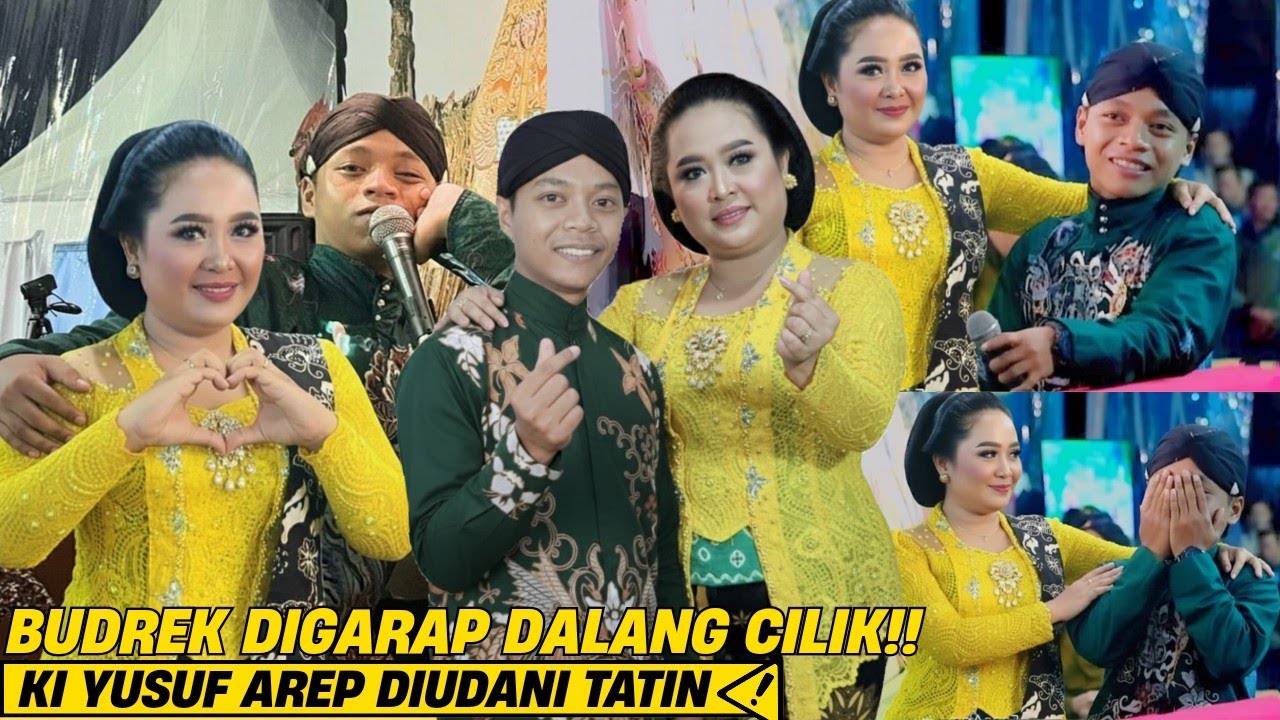 Dalang Cilik Iso Gawe Cah Cilik. Tatin Lagi Ganas Ki Yusuf Arep Diudani. Lucu,Yakin Bisa Tahan Tawa?
