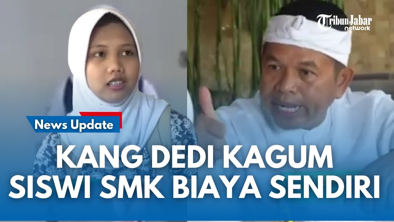 KANG DEDI Mulyadi Kagum !!! Siswi SMK di Cimahi Bayar SPP dari Hasil Jualan Kacang