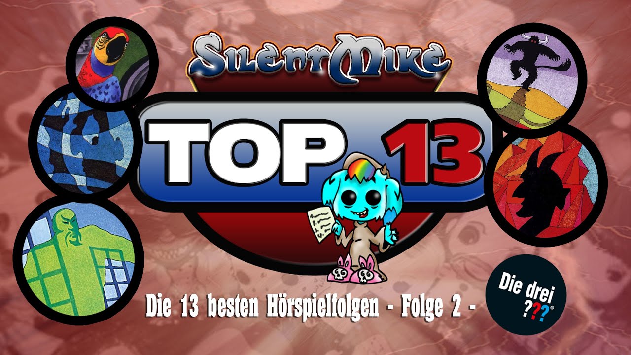 Silent Mike TOP13 - Die 13 besten Hörspielfolgen - Folge 2 - Die Drei Fragezeichen