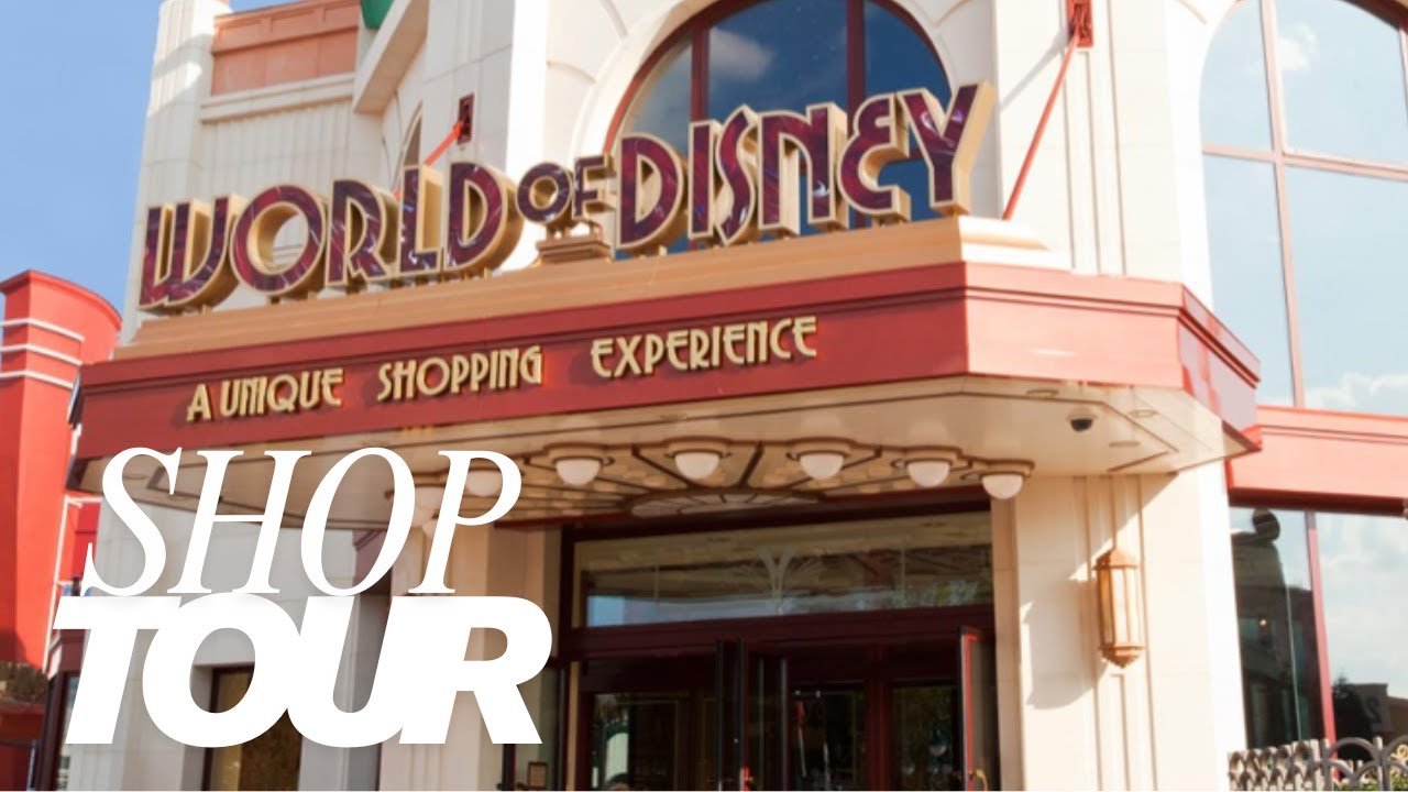 NEW Disneyland Paris Shop Tour | Quick Walkthrough World of Disney | Shop Tour | Merchandise Merch