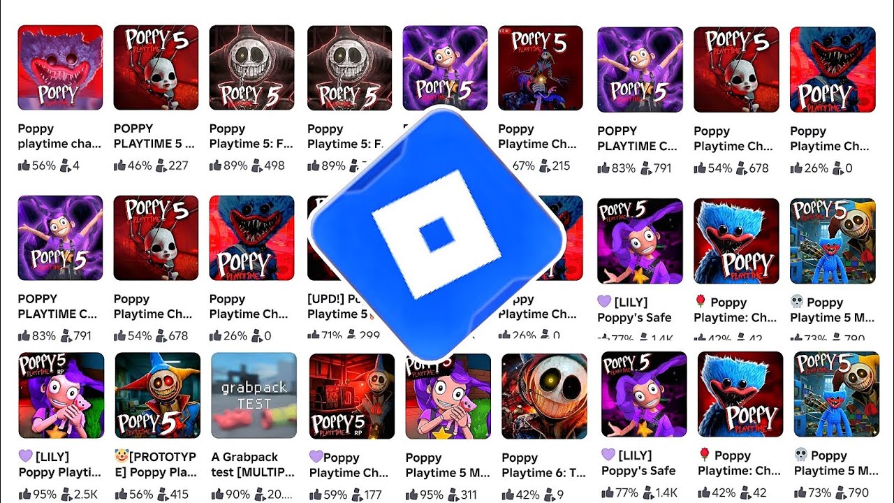 Poppy Playtime Chapter 5 Best Game's In Roblox Mobile Full Gameplay