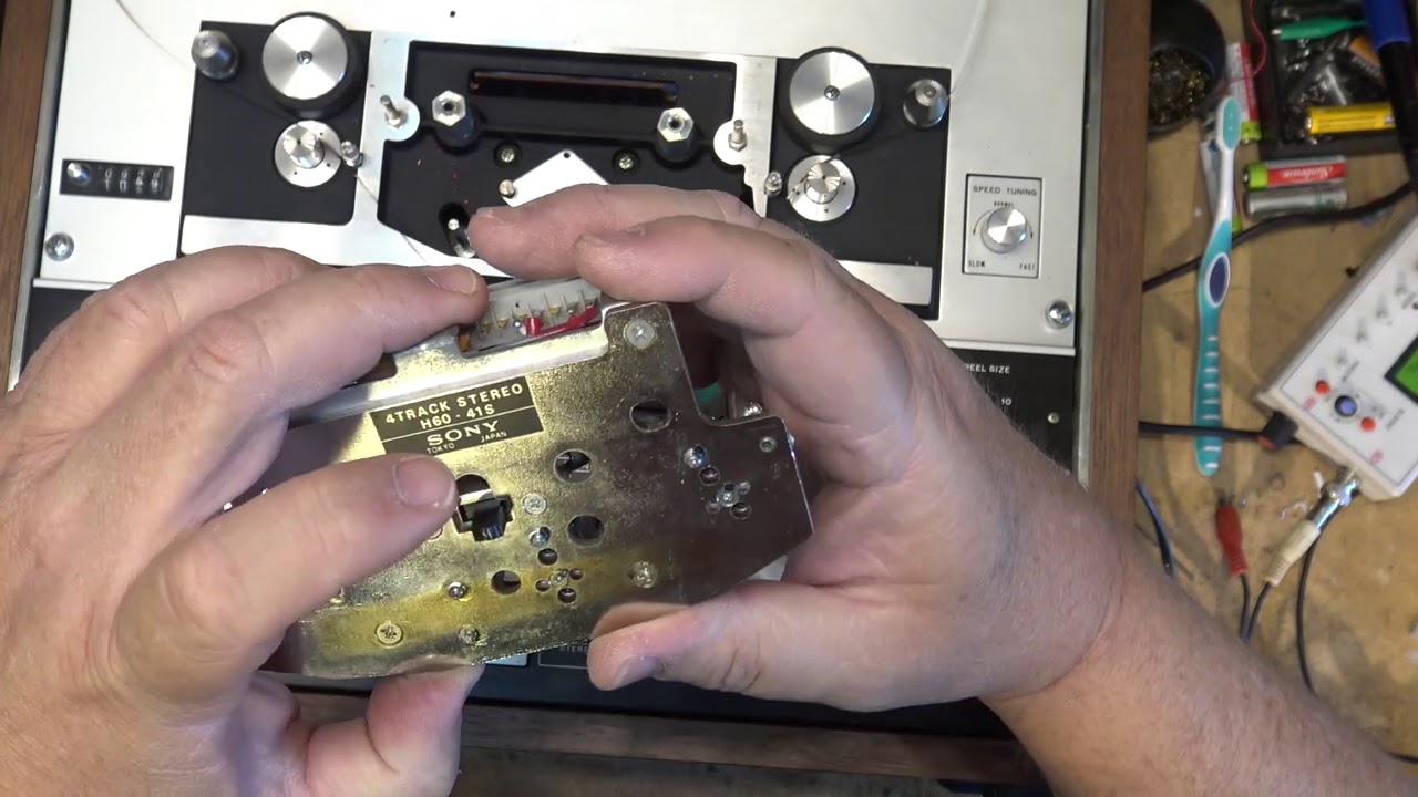 Sony TC850 Head alignment