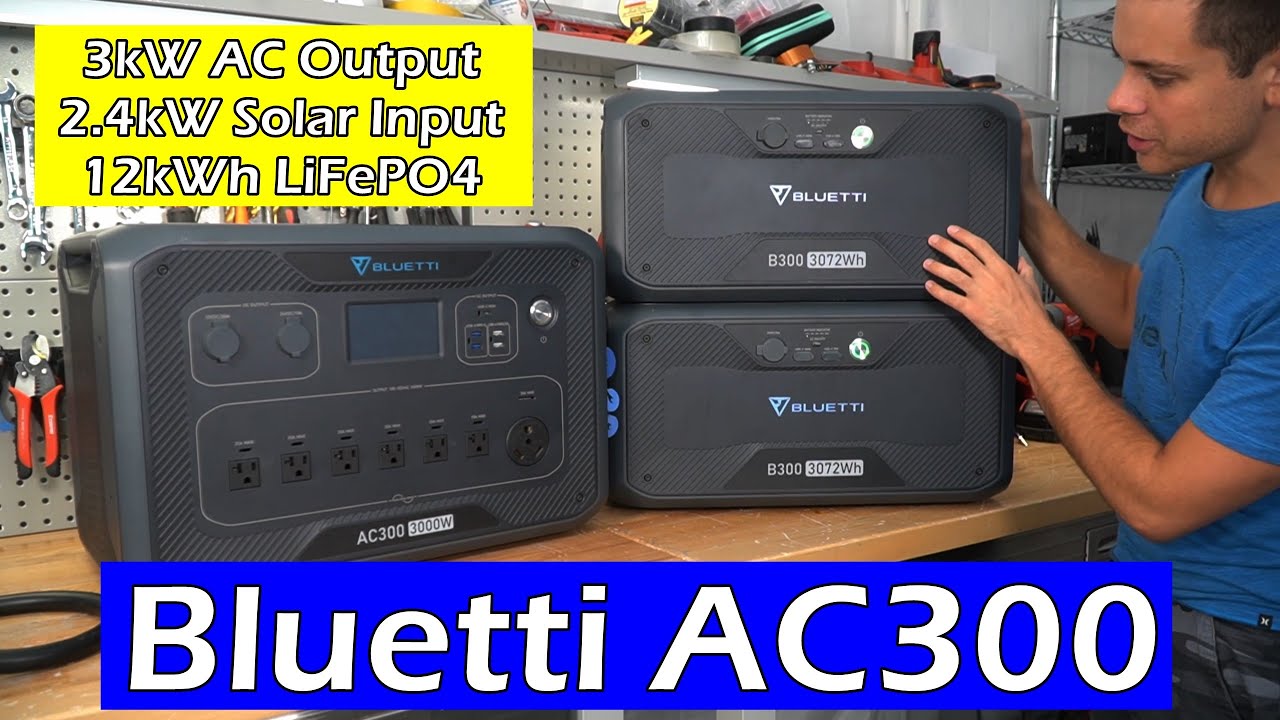 Bluetti AC300: готовая к использованию солнечная электростанция, полный обзор