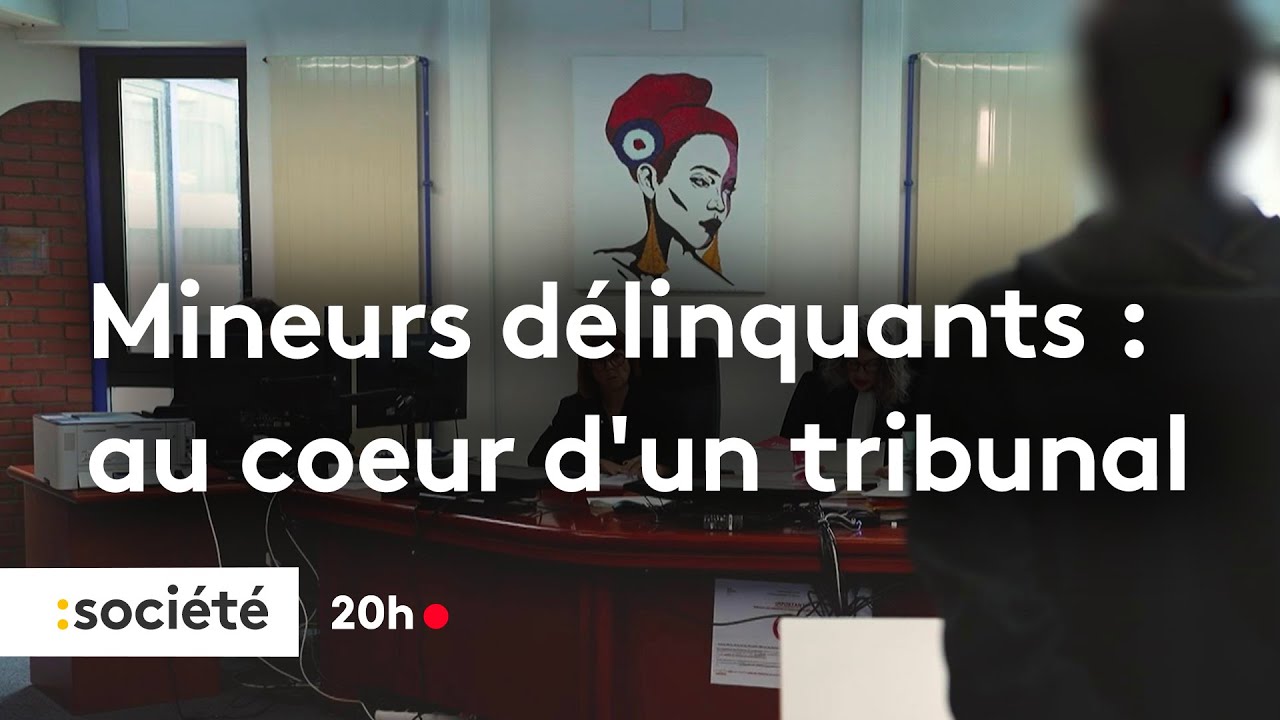 Mineurs d&eacute;linquants : au coeur d'un tribunal