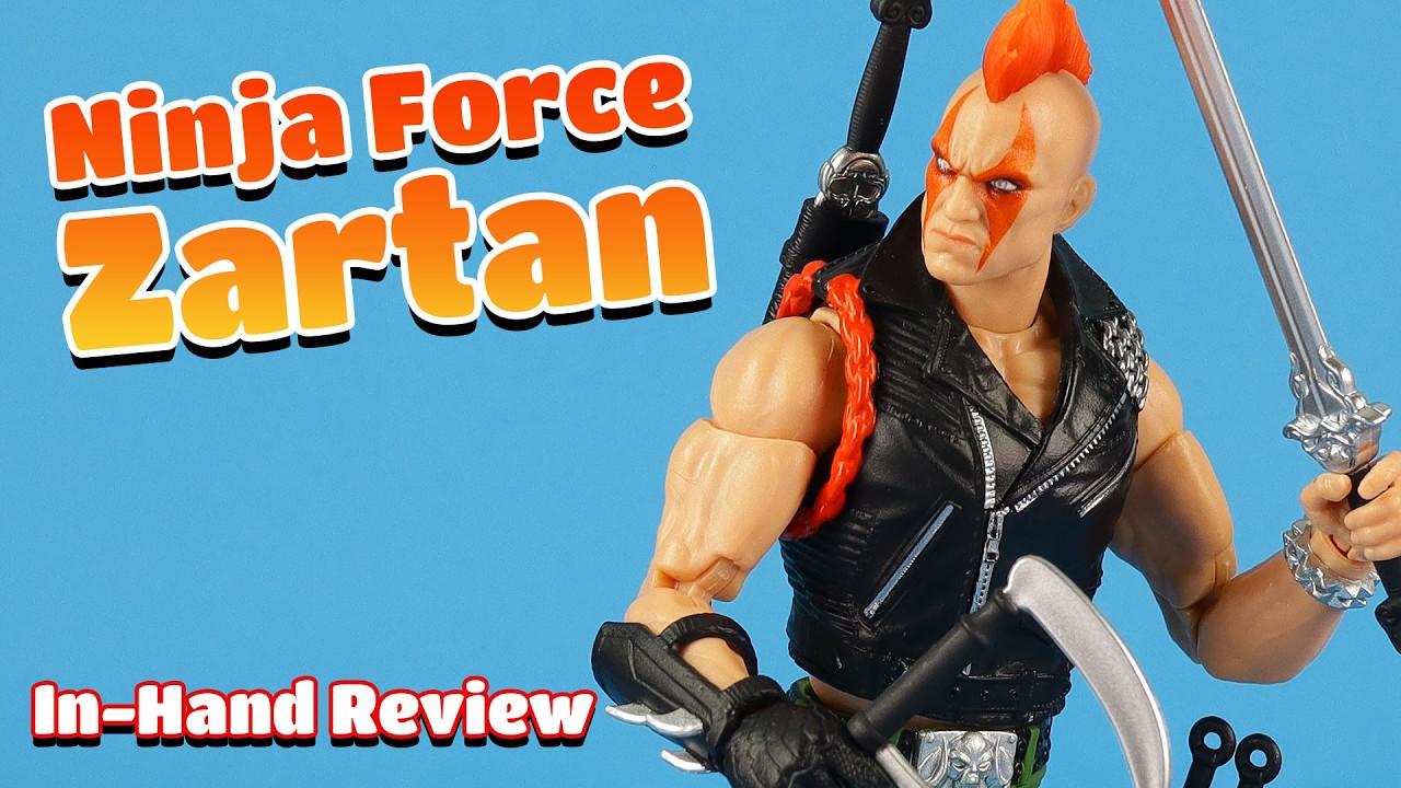Обзор фигурки G.I. Joe Classified Ninja Force Zartan &ndash; вживую.