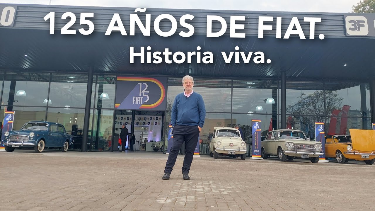 FIAT FESTEJÓ SUS 125 AÑOS. Te contamos qué autos participaron en el museo del fitito. (24.7.24)