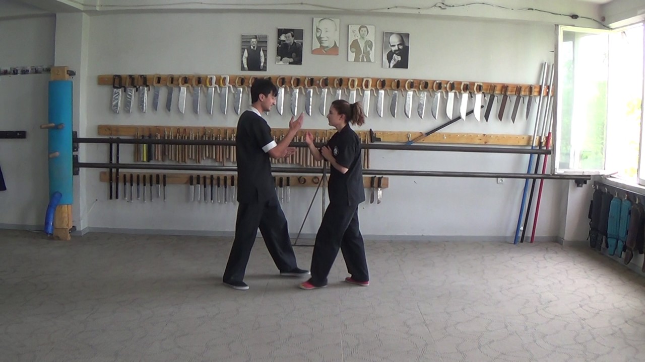Armenian Wing Tsun (Винг Чун),Hexine Lalayan passed III level exam with David Silanyan