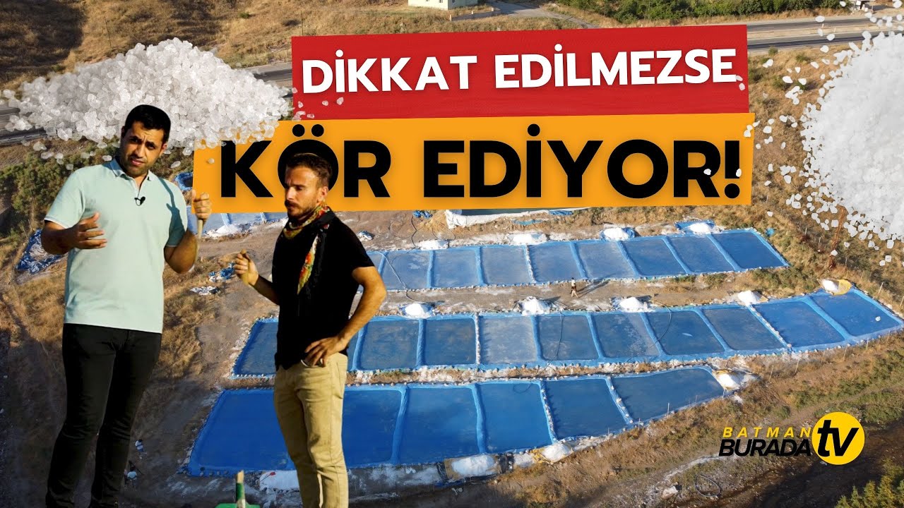 BU İŞİ YAPAN GÖZÜNÜ KAYBEDİYOR (DOĞAL TUZ ÜRETİMİ ) - KÜRTÇE