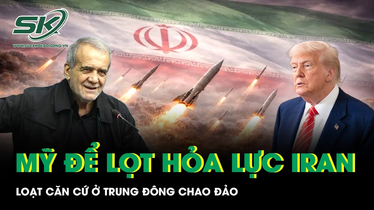 Hỏa lực Iran xuyên thủng lá chắn phòng không Mỹ, loạt căn cứ ở Trung Đông chao đảo