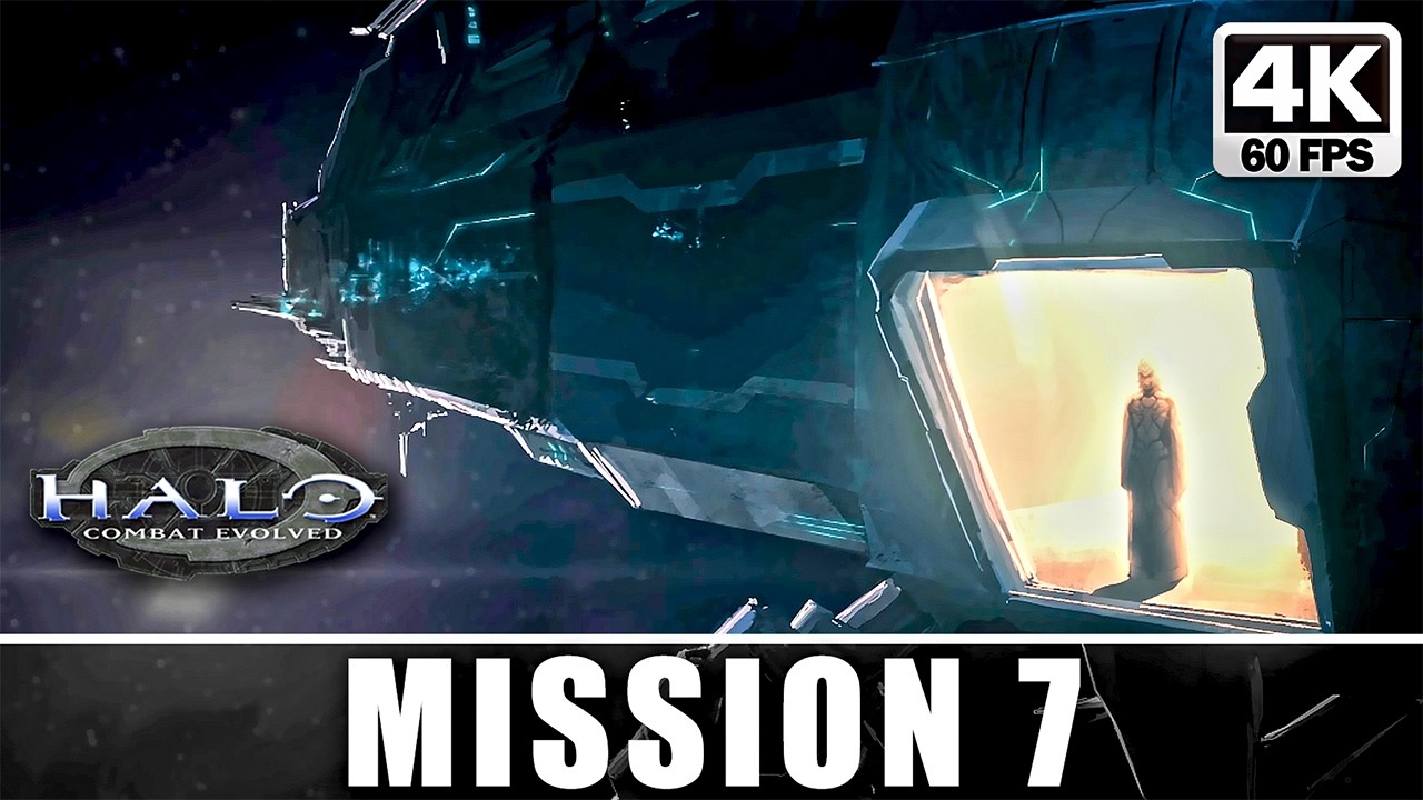 Halo Combat Evolved – Mission 7: The Library | No Commentary Full Gameplay 4K 60FPS