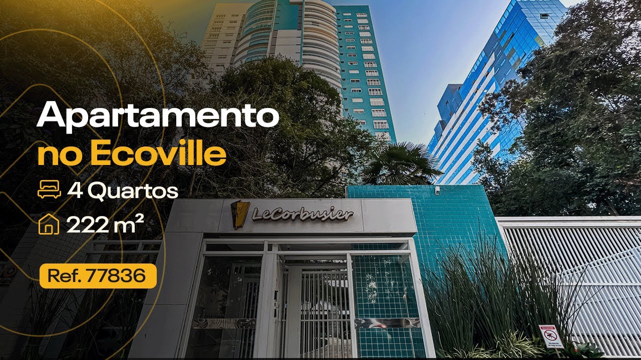 Apartamento com 4 Quartos à Venda no Ecoville, Curitiba - JOTA8 Imóveis