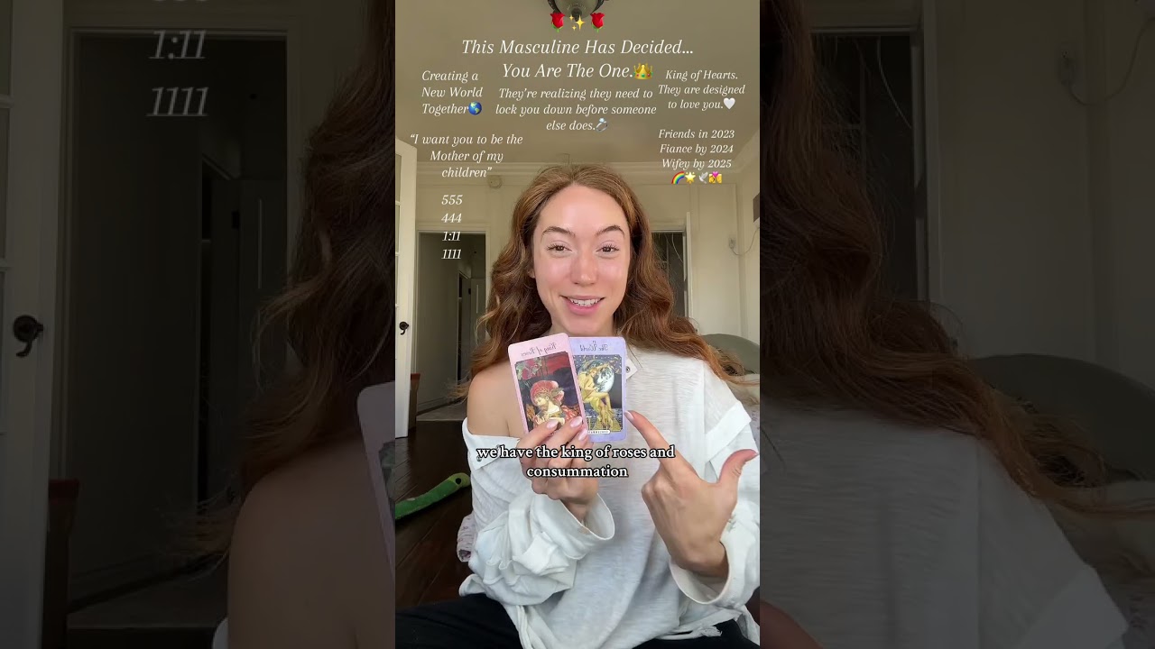 This Masculine Has Decided…You Are The One🌹✨👑Channeled Angel Message